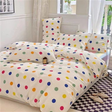 Ensemble de couette double de 100 coton