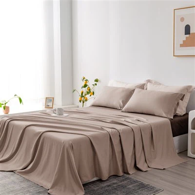 Fiche de lit pure en coton