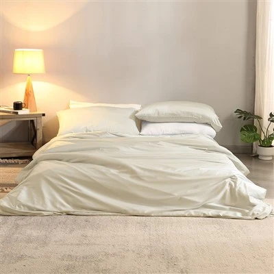 Parure housse de couette Eucalyptus Lyocell